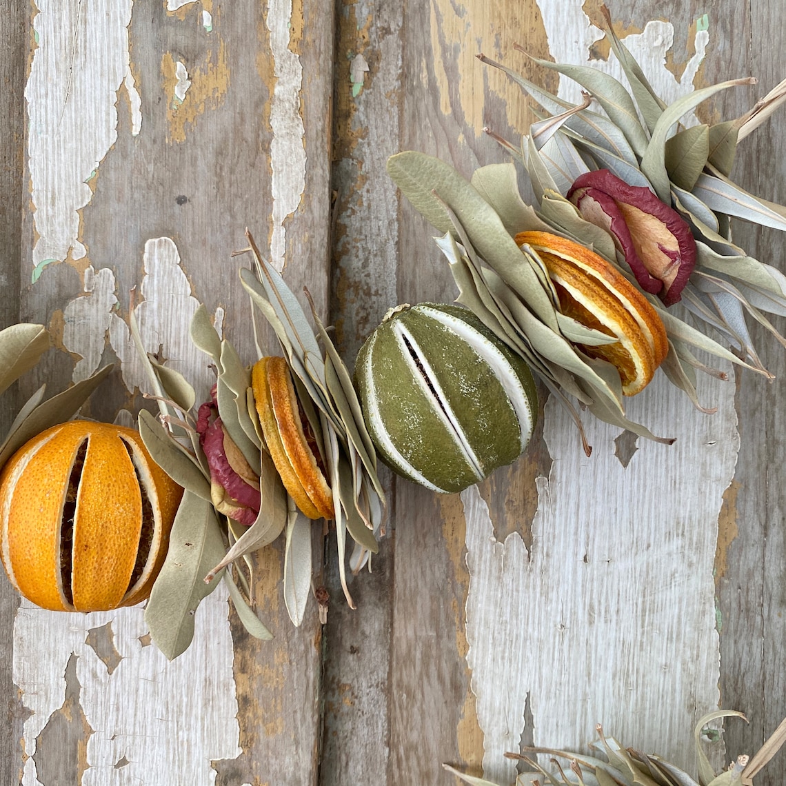 Harvest Fruits Garland - Etsy