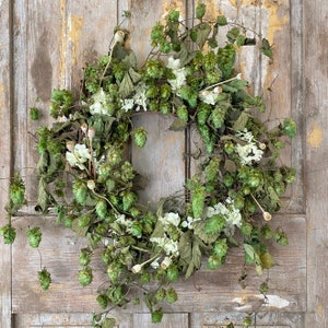 Wild Hops Wreath