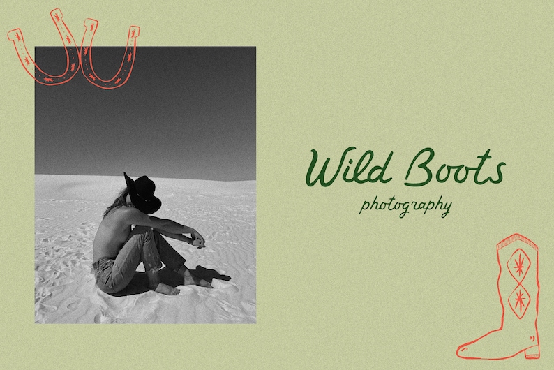 Rodeo Cowgirls Font: Western Typeface, Vintage Typography image 6