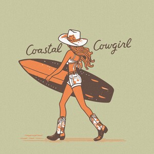 Rodeo Cowgirls Font: Western Typeface, Vintage Typography image 8