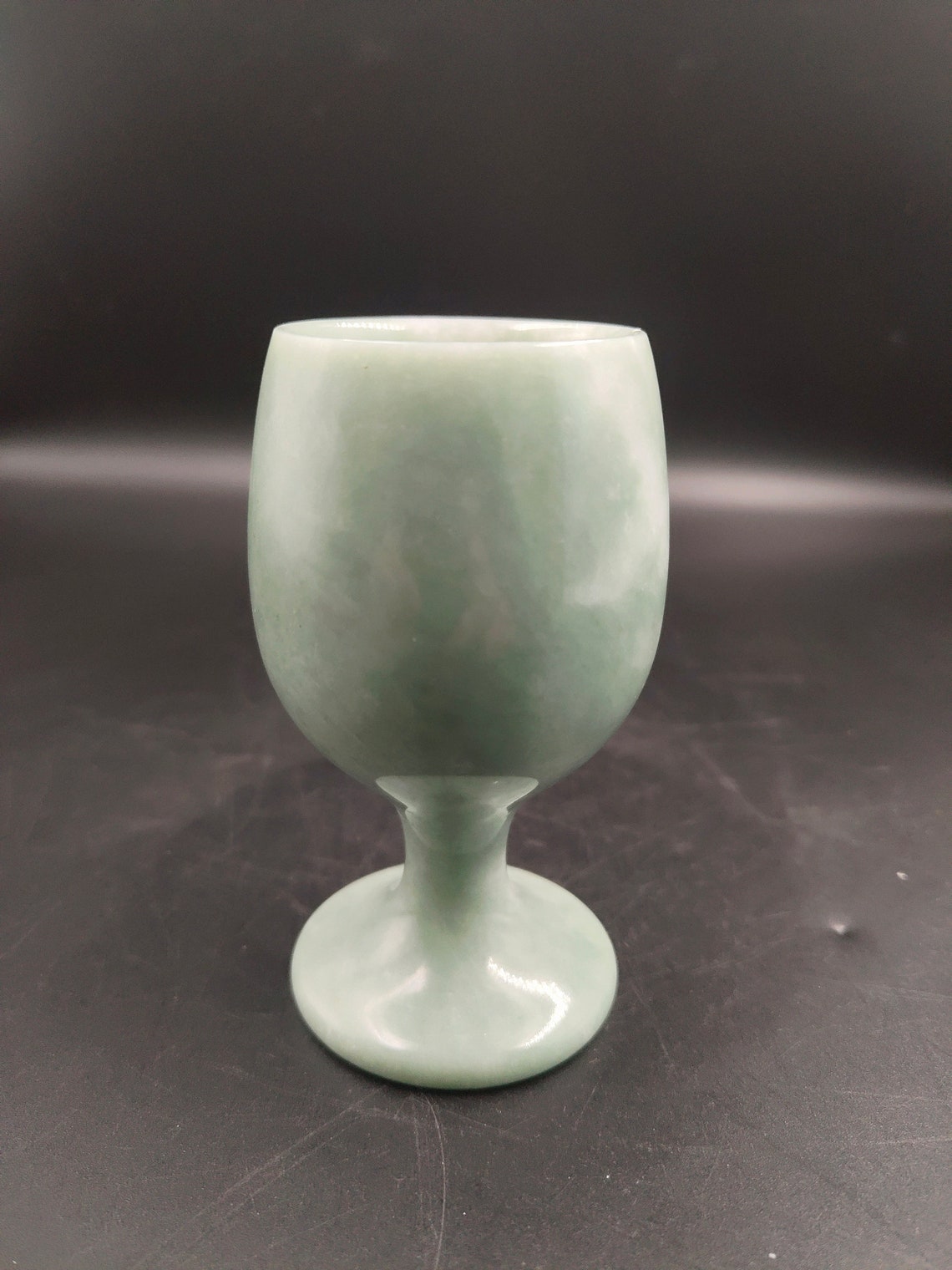 NATURAL jade Afghanistan white jade cup goblet guizhou cui | Etsy