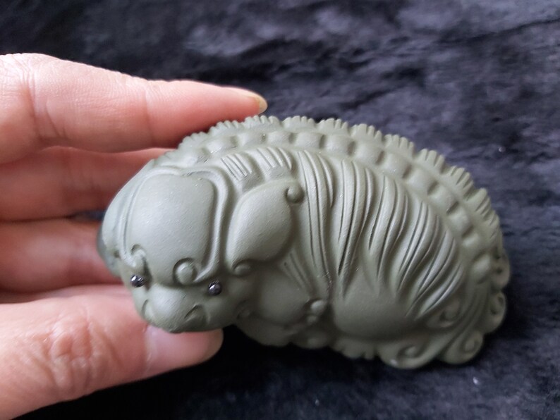 148 g Pottery Purple clay pot ceramic tea play tea funny clay pottery Collection fabulous wild beast a mythical wild animal brave troops