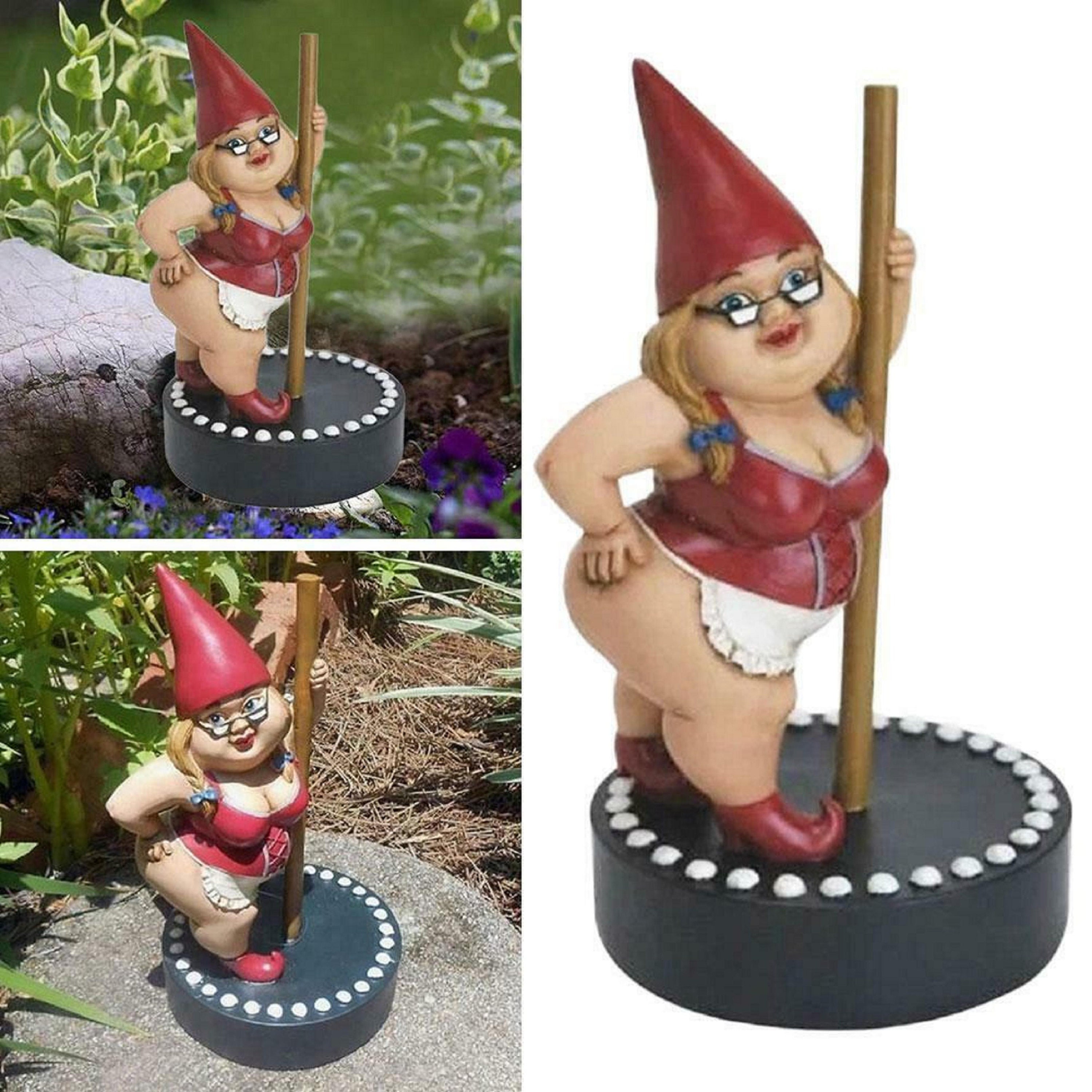 5 Rude Funny Sexy Women Girl Garden Gnomes Figurine | Etsy