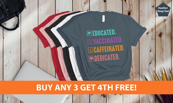 Educated Vaccinated Caffeinated 
