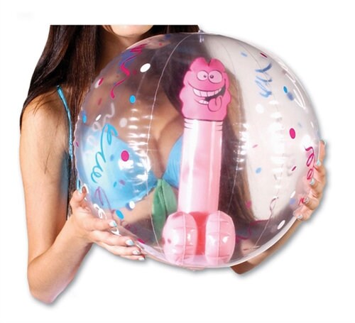 Pecker or Boobie Beach Ball-Bachelorette-Bachelor Party Beach Ball-Po…
