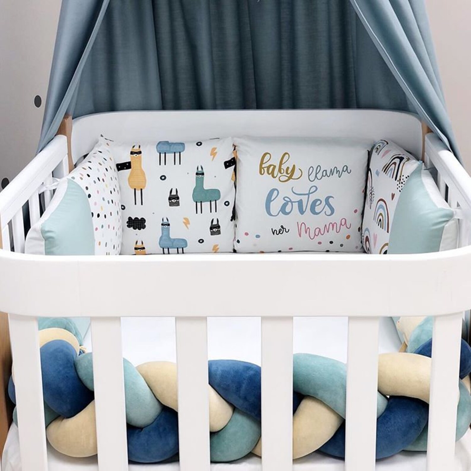 Baby Luxury Crib Bedding Set Cot Bedding for little Prince Etsy