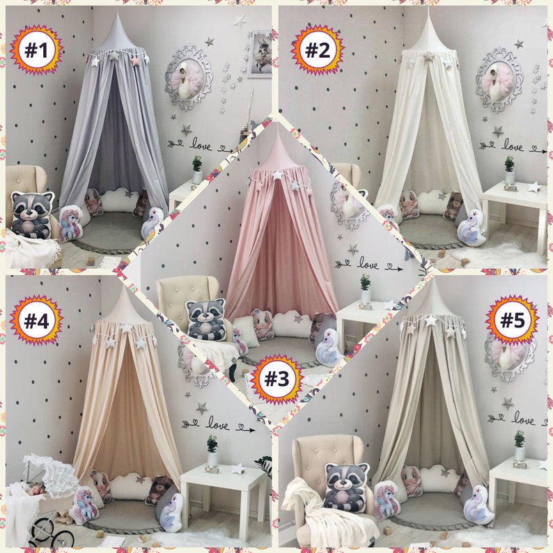 Hanging Canopy Tent Bed Canopy for Nursery Play Canopy Bed Etsy