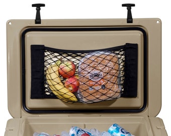 Red de almacenamiento en seco para neveras portátiles / Compatible con Yeti, Coleman e Igloo