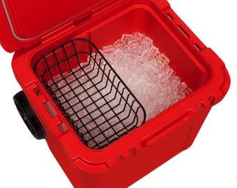Powder Coated Steel Cooler Basket for Yeti Roadie 48 & 60