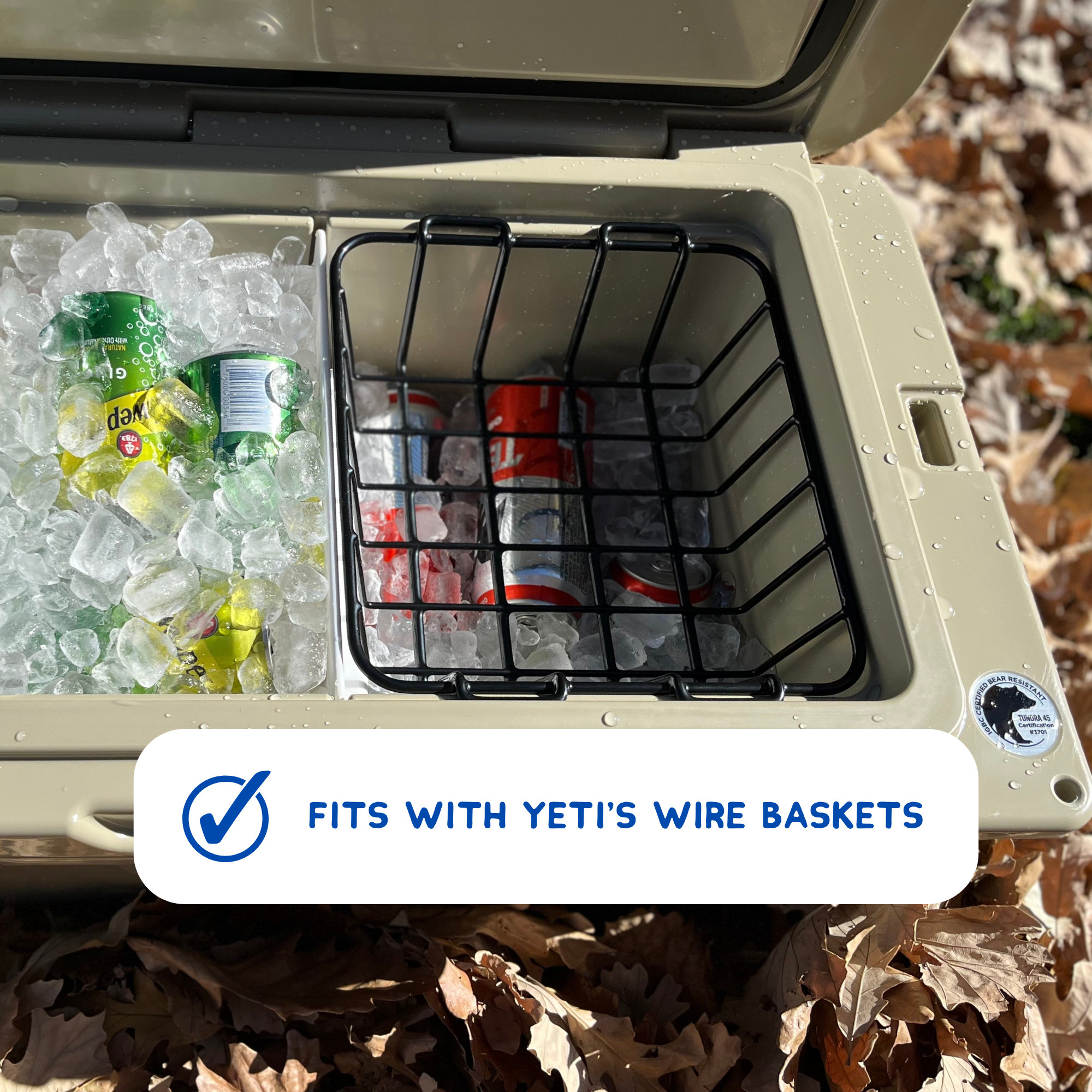 ChillWall Ice Pack Cooler Divider for YETI Tundra Coolers – Above