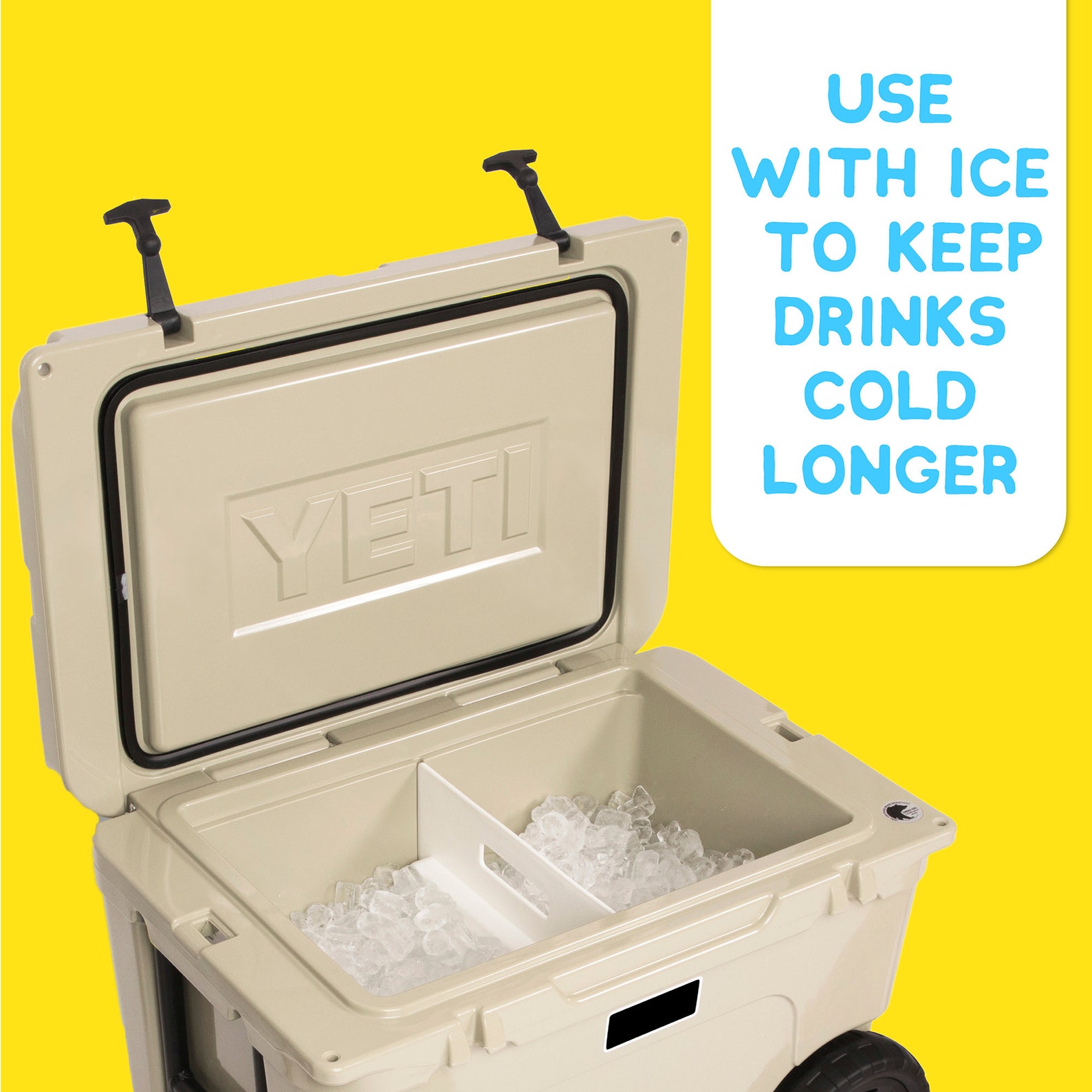 Ice Pack Divider for YETI Coolers Freezable Cooler Divider Etsy