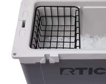 Cesta refrigerada para neveras portátiles ultraligeras RTIC de 32 cuartos - Compatible con separadores