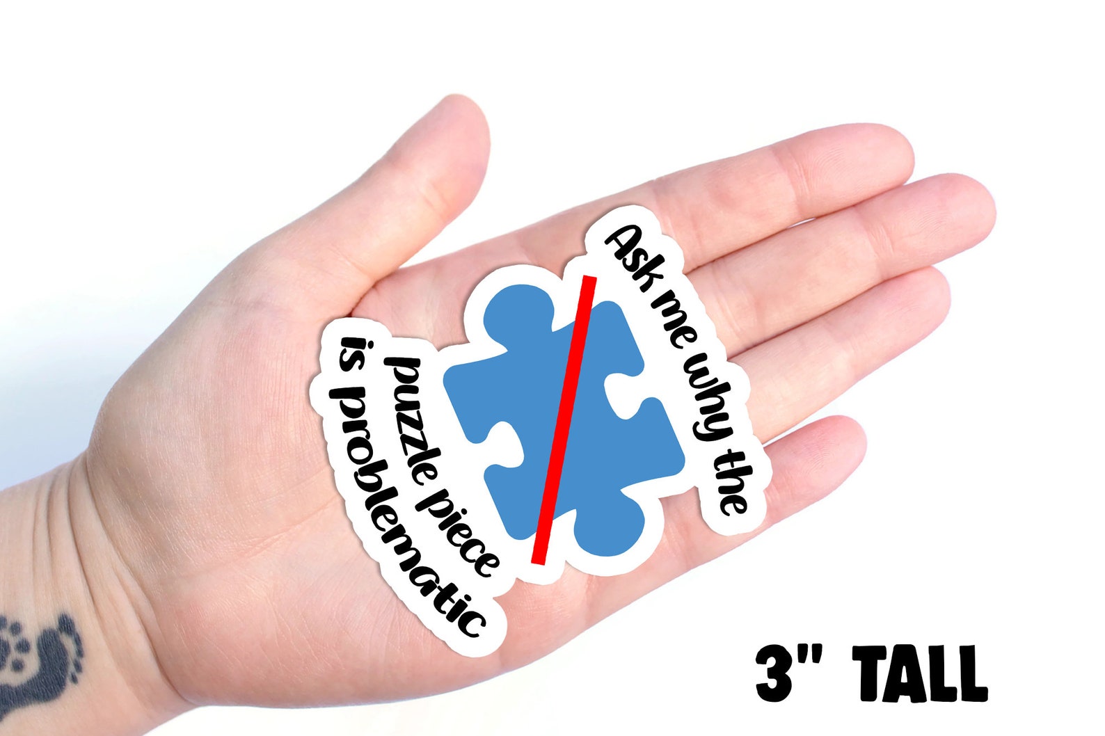 Autism Sticker Actually Autistic Autistic Pride Sticker Etsy