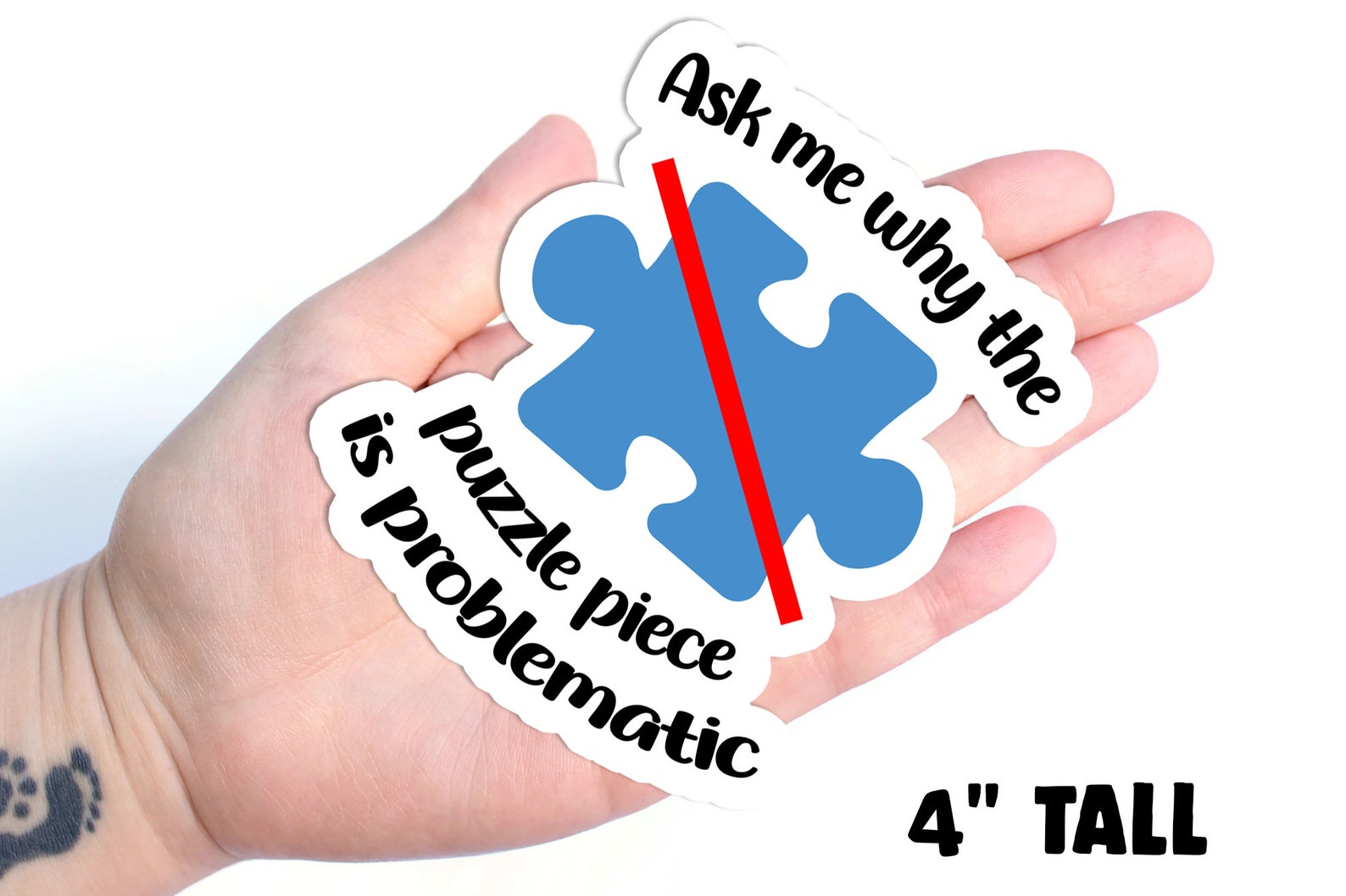 Autism Sticker Actually Autistic Autistic Pride Sticker Etsy