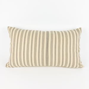 Bari Ticking Textile Pillow Cover