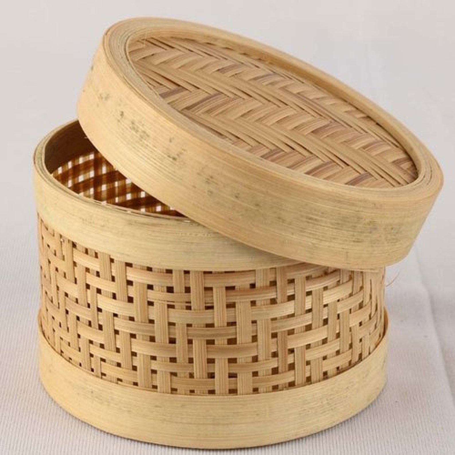 Whiteshelle Sanding Bamboo Box Etsy