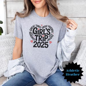 Girls Trip 2025 Shirt: Matching Vacation Tee, Bachelorette Gift