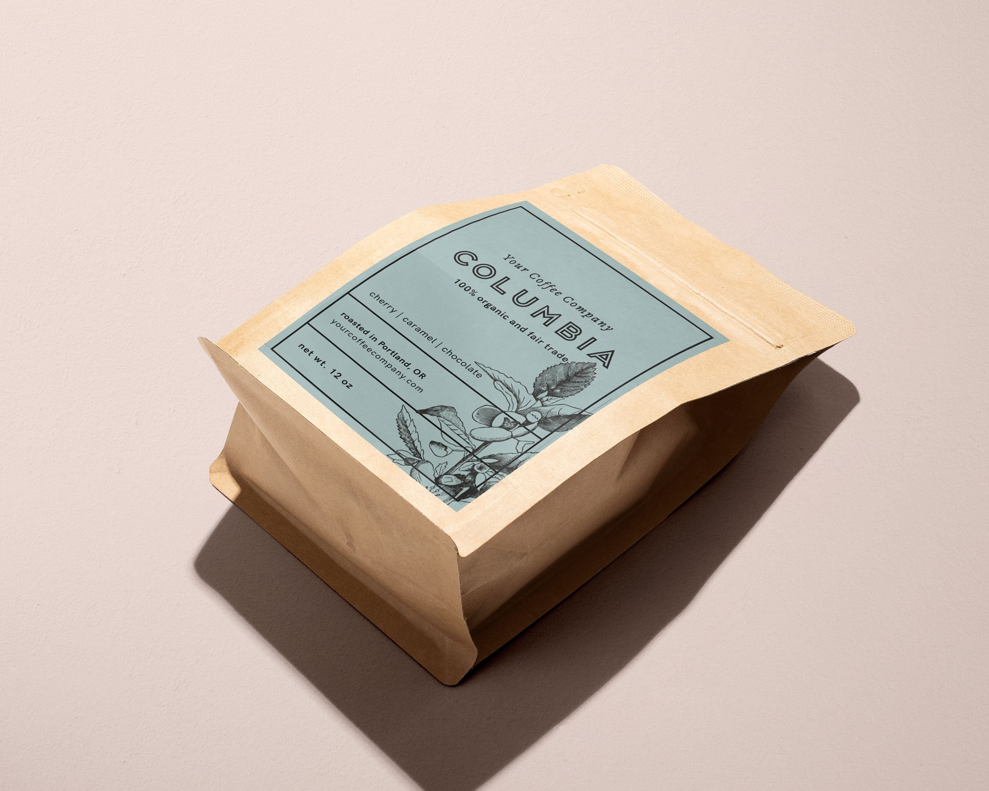 Editable Coffee Labels Editable Coffee Bag Label Printable Etsy