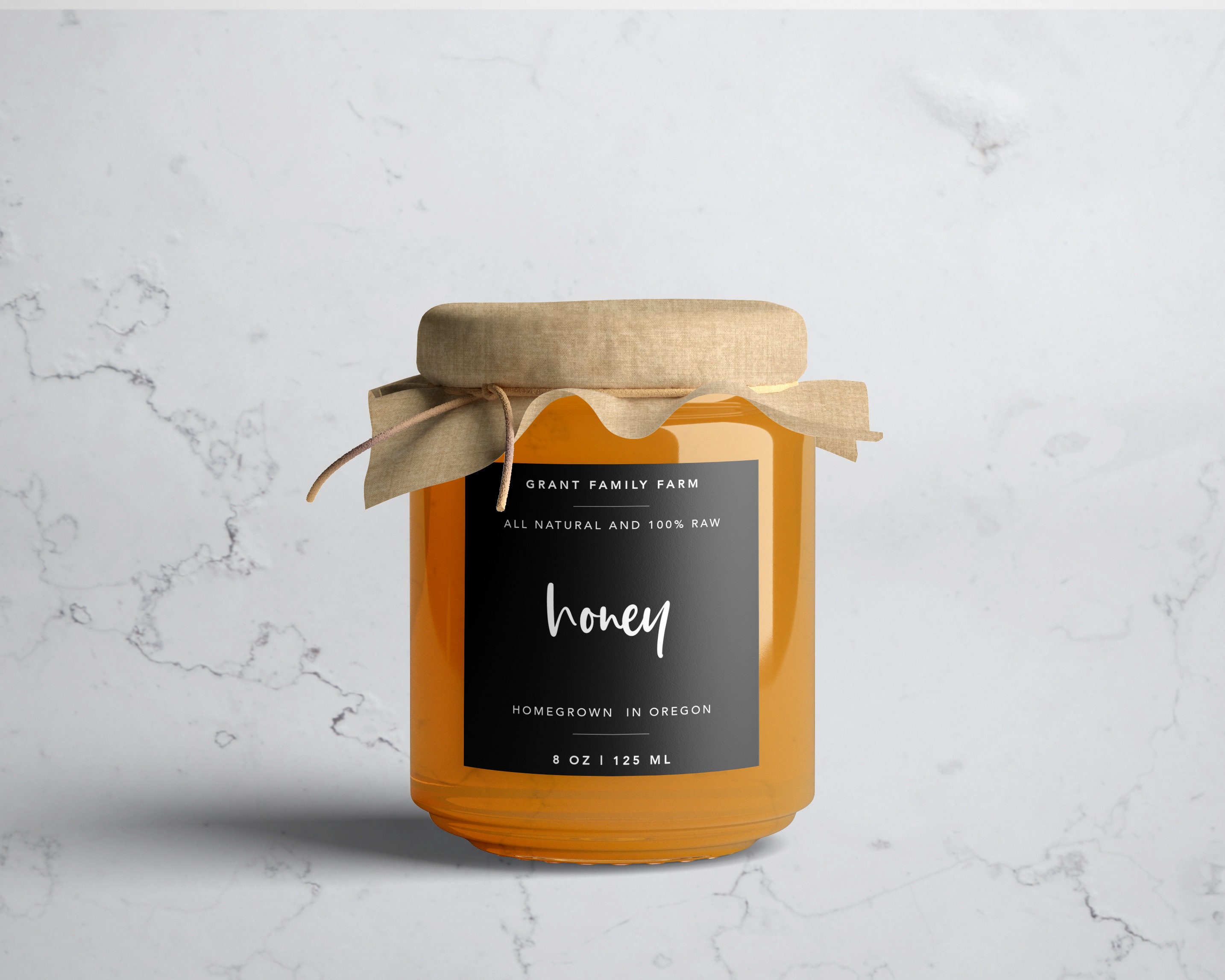 editable canning labels printable diy jar labels honey label etsy