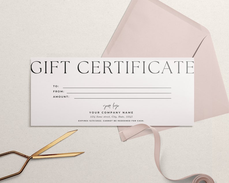 Editable Gift Certificate Template Printable Gift Etsy My XXX Editable Gift Certificate Template Printable Gift Etsy My XXX
