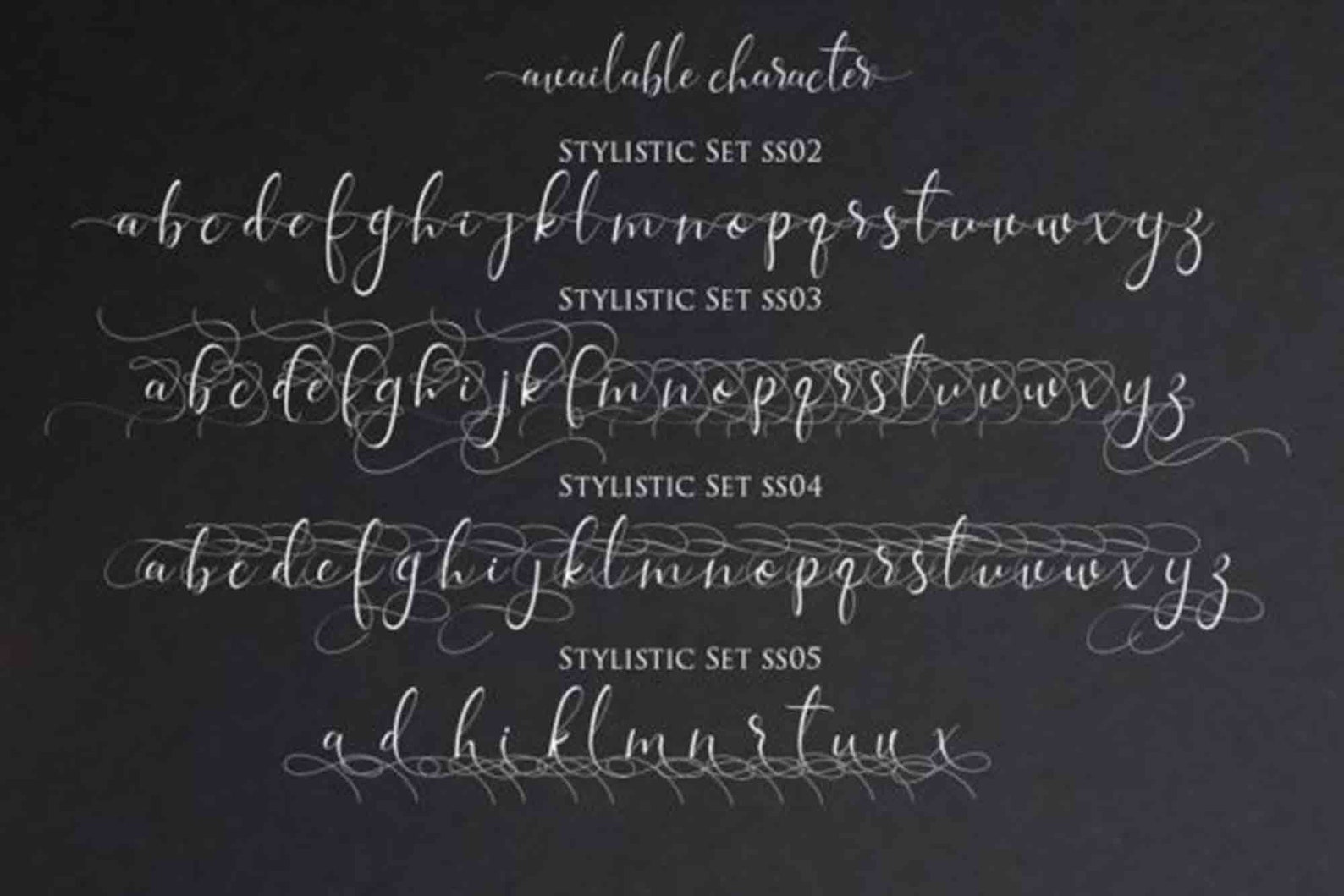 Cursive Font Font With Tails Wedding Font Long Swoosh Font Etsy | My ...