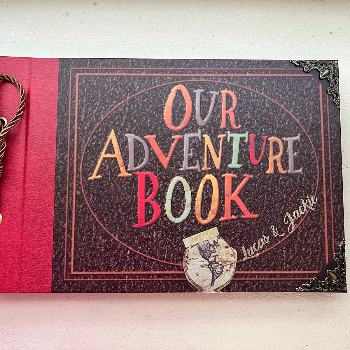 Our Adventure Book Personalized, DIY Pixar up Themed Scrapbook Photo Album, Wedding Guestbook, Couples Gift, Anniversary Gift, Custom Gift - Etsy