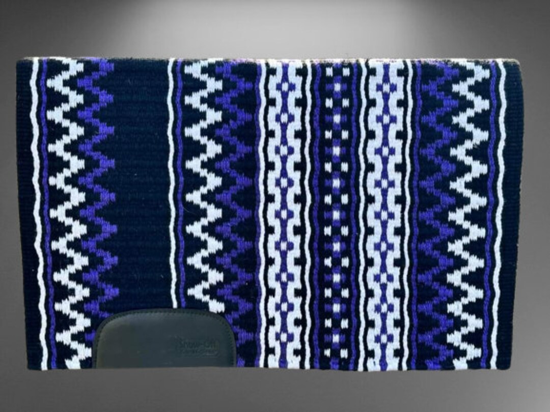 100% New Zealand wool saddle blanket main image 0