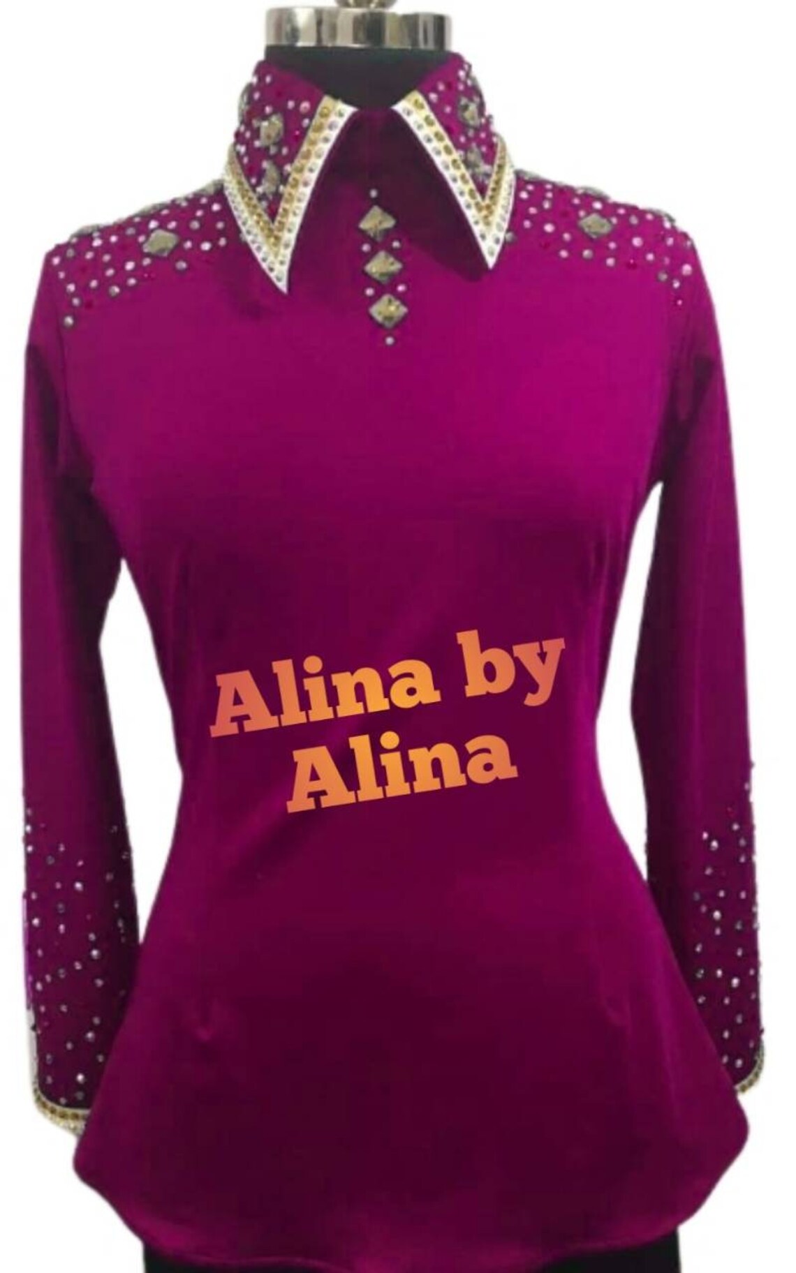 Western Show Shirts in Lycra stretchable Etsy