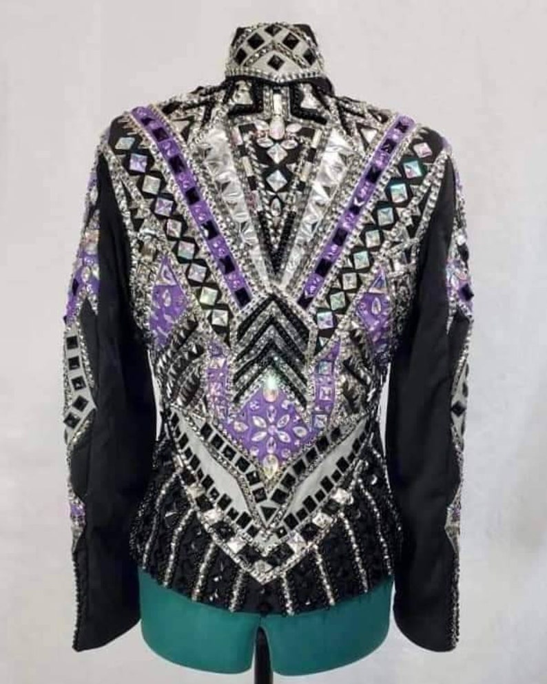 Western Show Jacket Western Custom Rodeo Queen Showmanship - Etsy