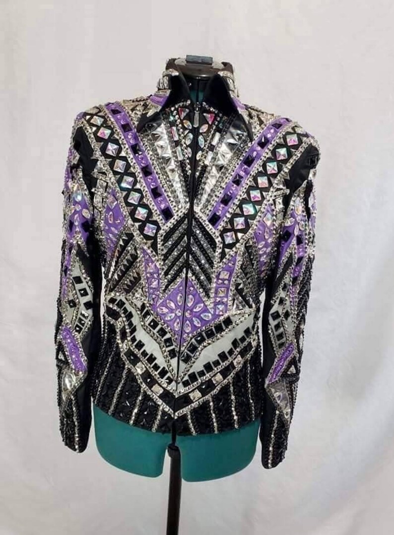 Western Show Jacket Western Custom Rodeo Queen Showmanship - Etsy