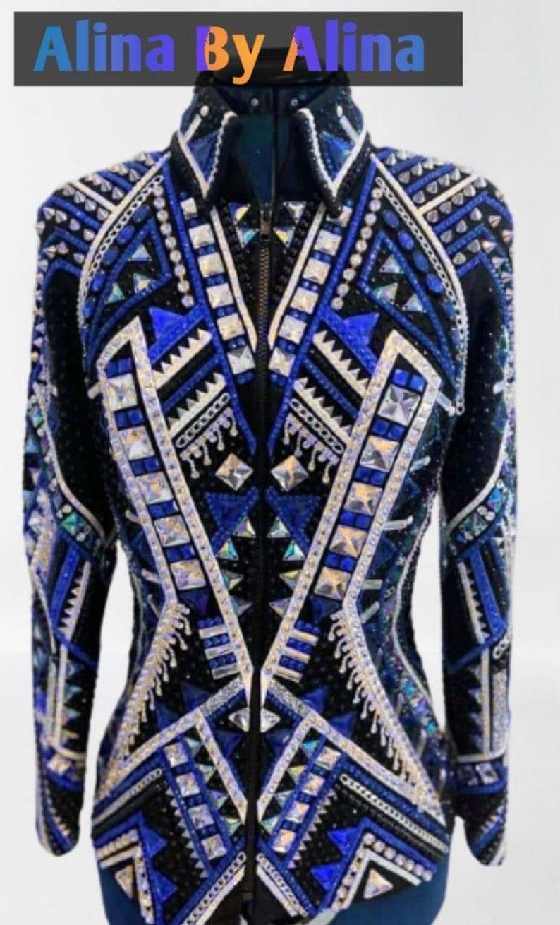 Western Custom Rodeo Queen Showmanship Women Rail Show Jacket - Etsy