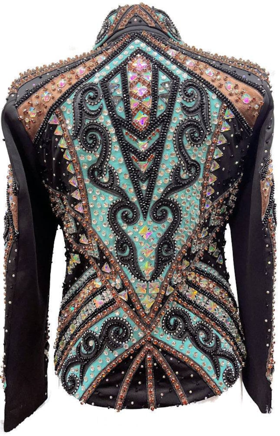 Western Rodeo Queen Showmanship Horsemanship Women Show Jacket Etsy