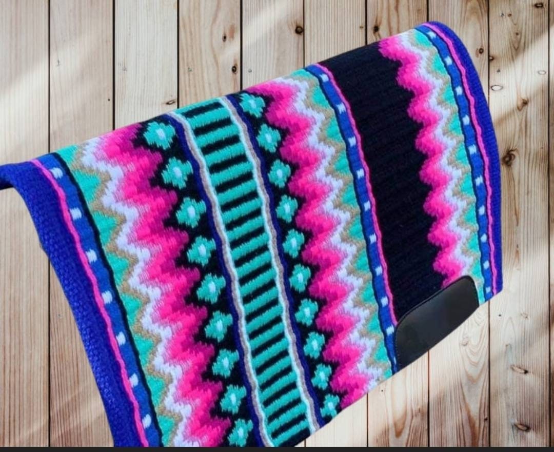 Wool Saddle Blanket or Saddle Pad Size 3442 Etsy