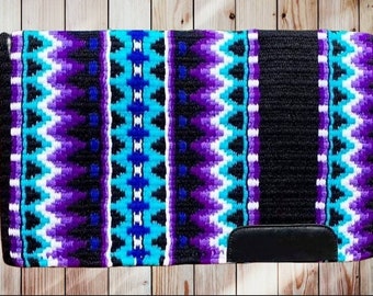 Wool Saddle blanket in 34×42