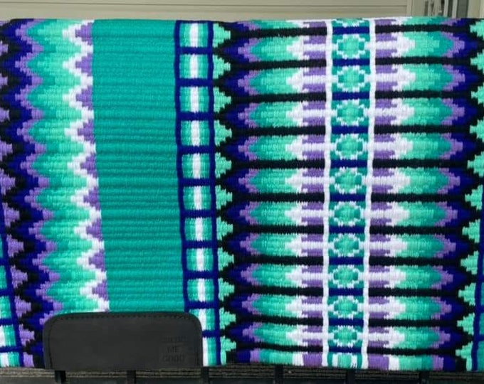 New! Saddle Blanket – Pacific Breeze main image 1