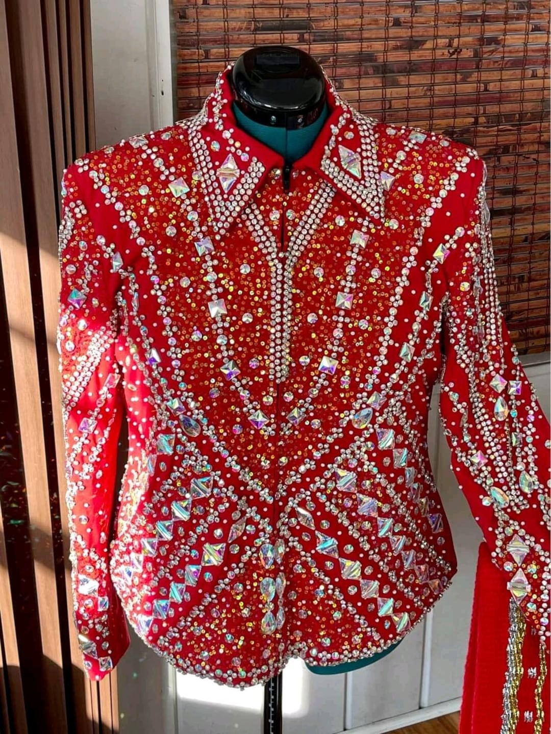 Western Custom Rodeo Queen Showmanship Horsemanship Women Riding Show ...