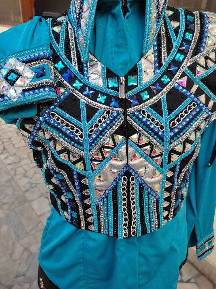 Show Bolero With Matching Shirt With Embellished Work in - Etsy