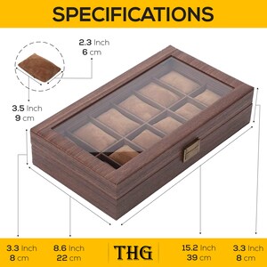 Personalized Watch Box Watch Box for Men Groomsman Gift Best Man Gift Watch Case Gift for Dad Watch Holder Christmas Gift For Him.jpg