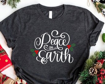 peace on earth t shirt