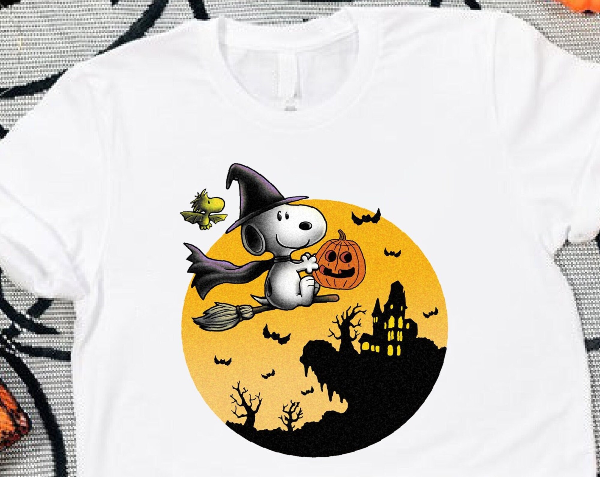 Discover スヌーピー メンズ レディース Tシャツ Snoopy アニメ 漫画 Halloween