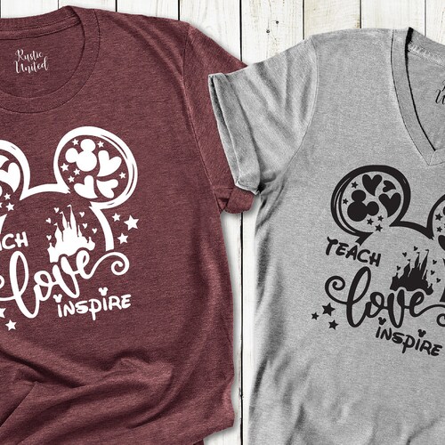 Disney Teacher Disney Teacher Gifts Disney Teacher Disney Etsy