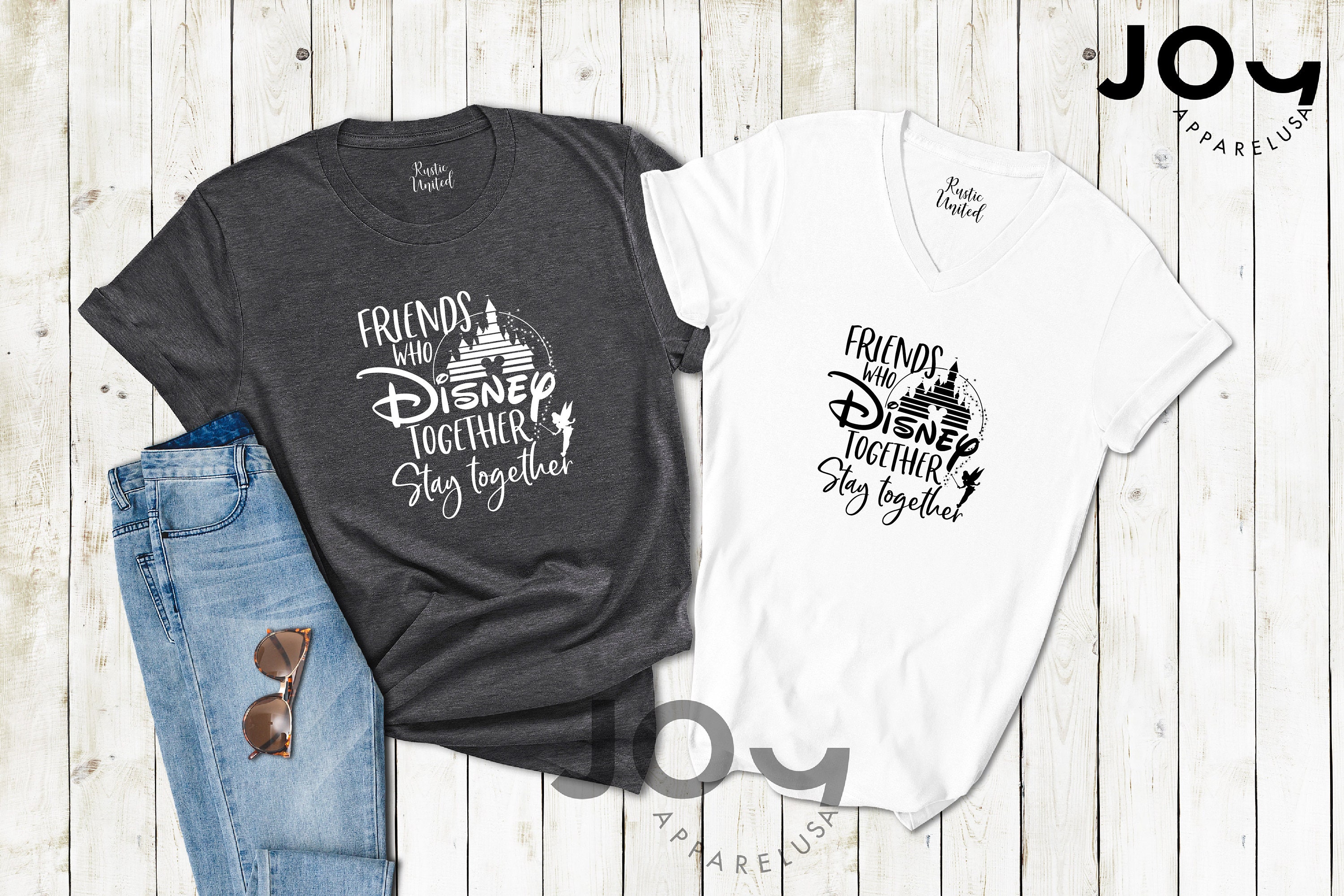 Friends Who Disney Together T-shirt 