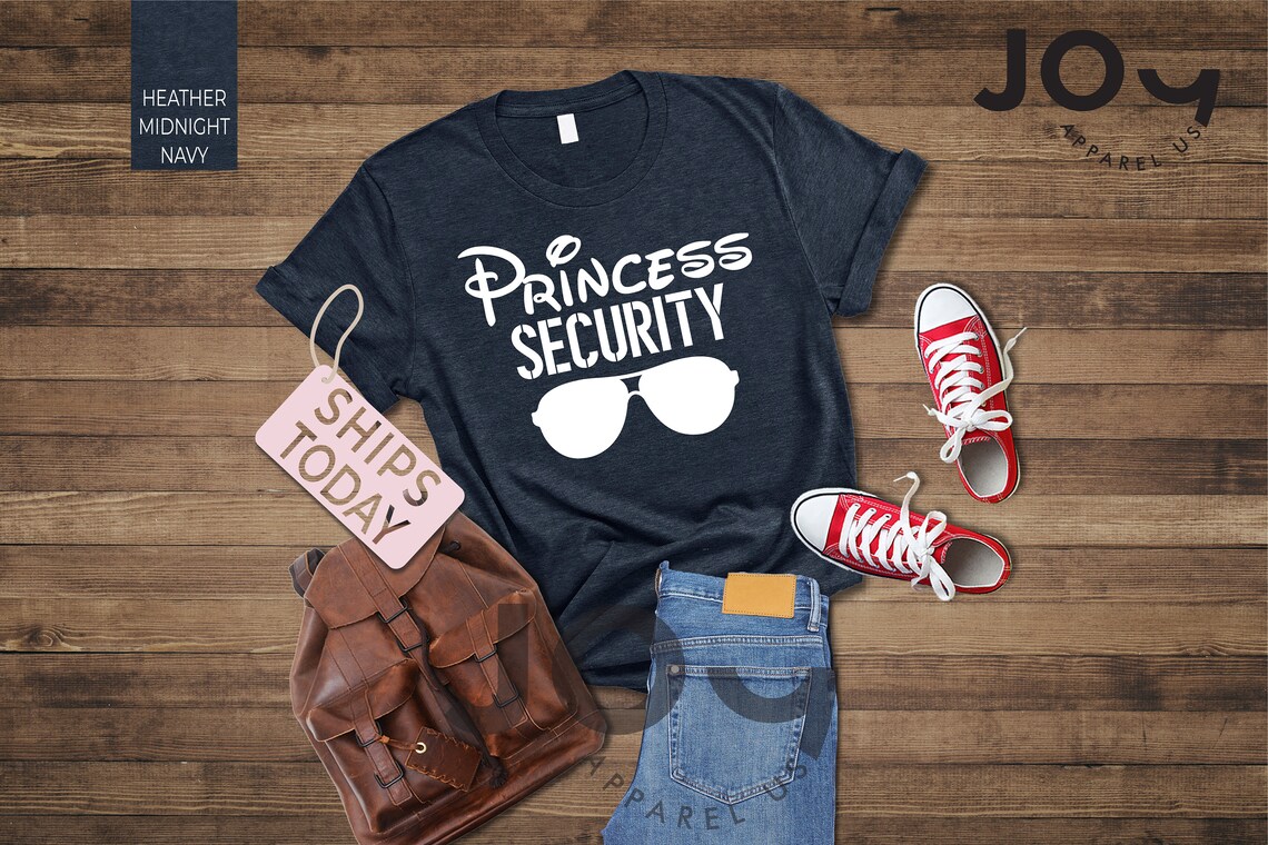 disney princess security shirt
