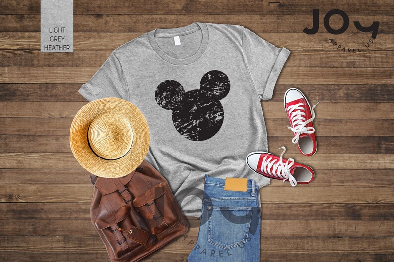 Mickey Vintage T-shirt for Men and Women, Unisex Gift Shirts, Vacation Style ,Disney Mickey Classic T-shirts, Disneyland Trip Tee, Apparel 