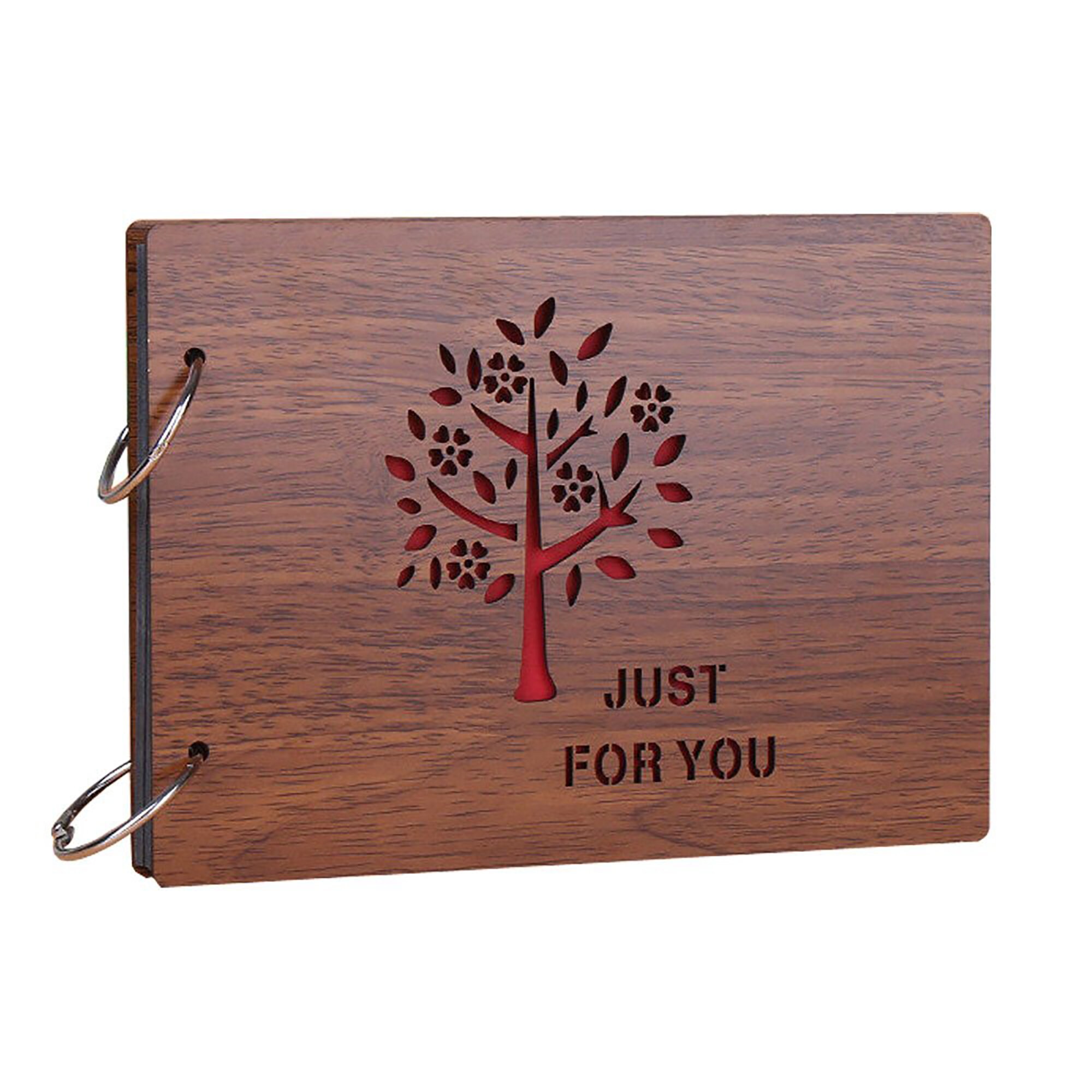 Personalized Wooden Photo Album Family Photo Album Wood Etsy