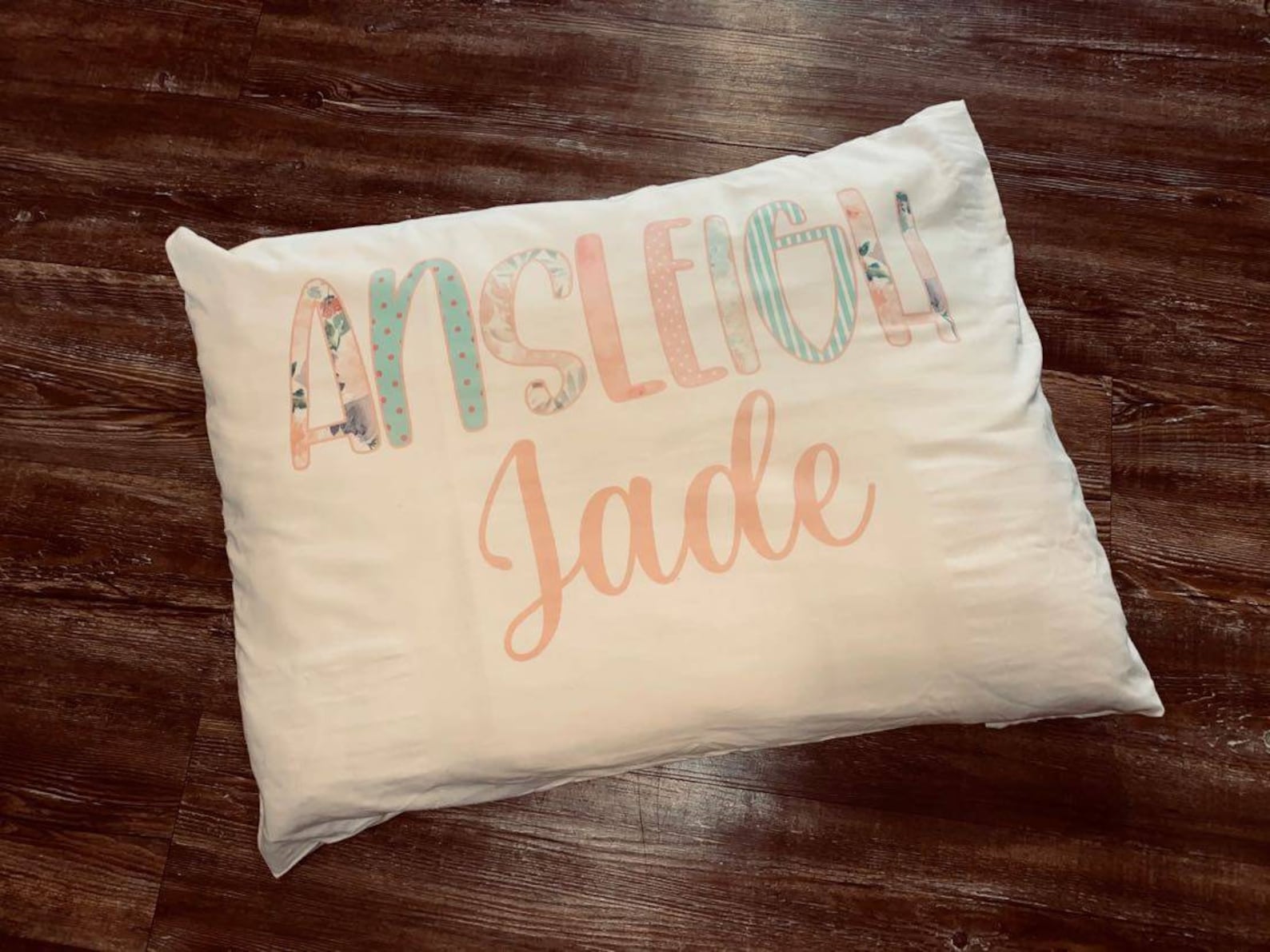 Sublimated personalized pillowcase Etsy