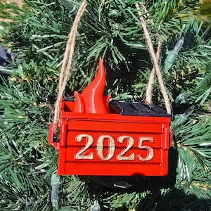 The Original Dumpster Fire Christmas Tree Ornament
