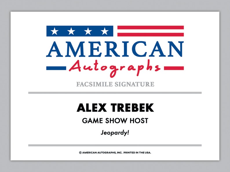 Tarjetas comerciales coleccionables de American Autographs imagen 7