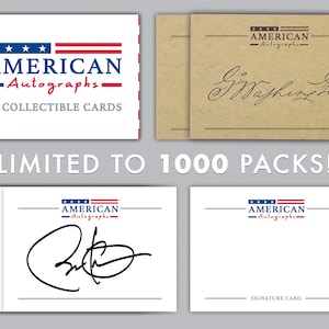 Cartes à collectionner American Autographs image 8