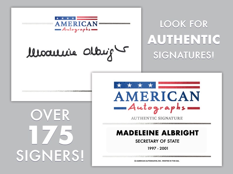 Tarjetas comerciales coleccionables de American Autographs imagen 2